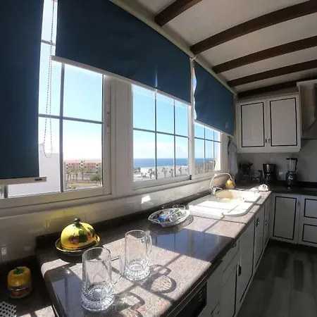 Big Penthouse, Air Conditioning And Ocean Views Lägenhet Playa de San Juan (Tenerife)